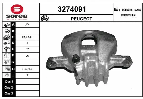 Brake Caliper (3274091)