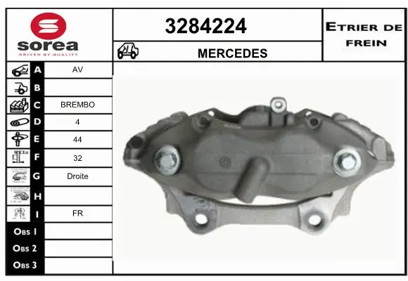 Brake Caliper (3284224)