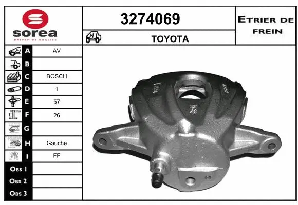 Brake Caliper (3274069)