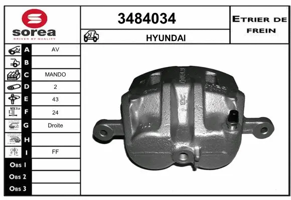 Brake Caliper (3484034)