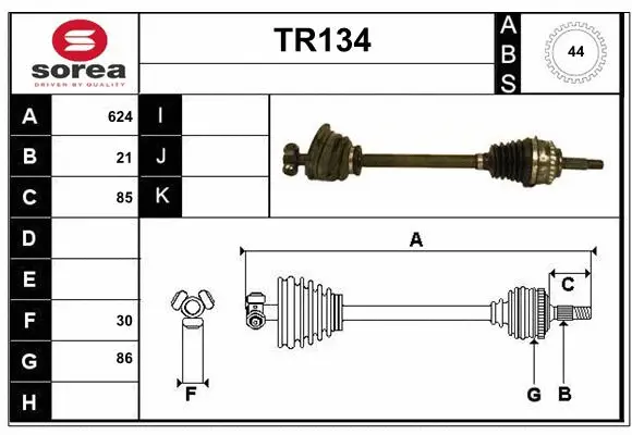 Drive Shaft (TR134)