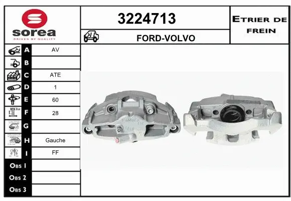 Brake Caliper (3224713)