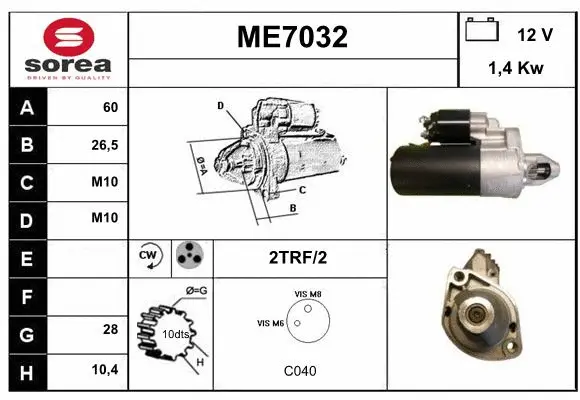 Starter (ME7032)