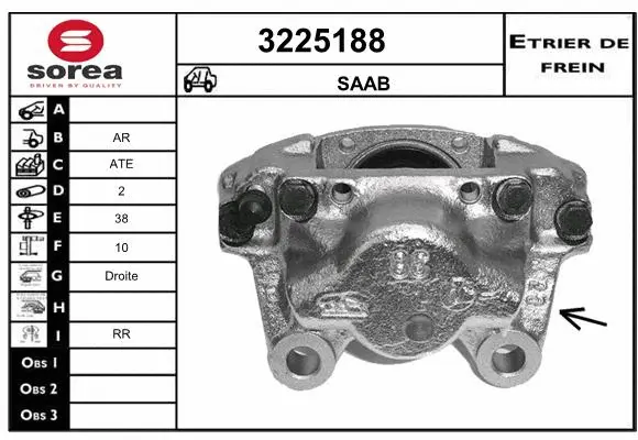 Brake Caliper (3225188)