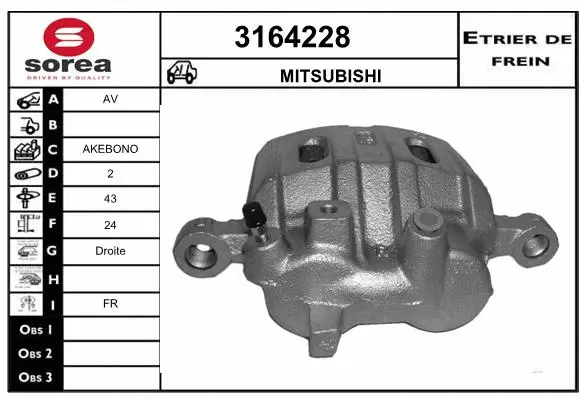 Brake Caliper (3164228)