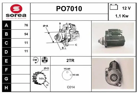 Starter (PO7010)