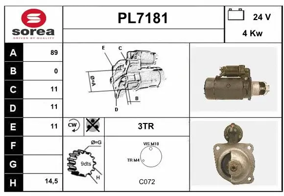 Starter (PL7181)