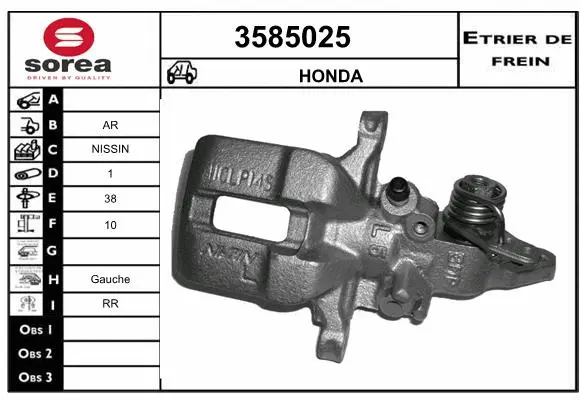 Brake Caliper (3585025)