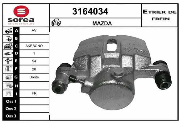 Brake Caliper (3164034)