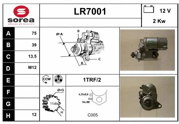 Starter (LR7001)