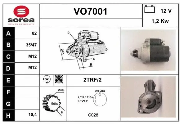 Starter (VO7001)