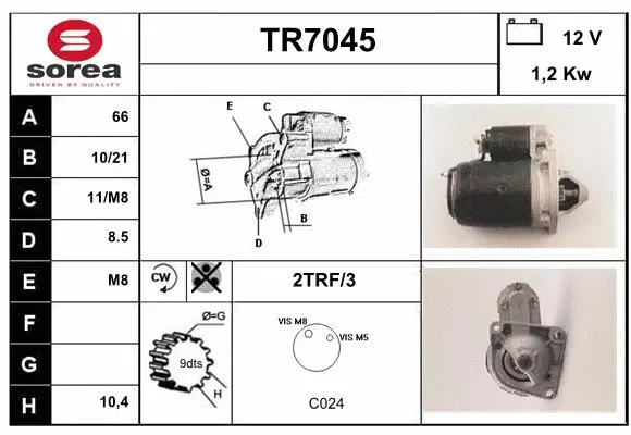 Starter (TR7045)