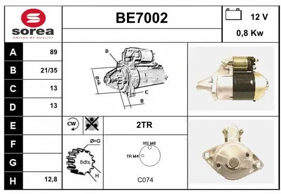 Starter (BE7002)