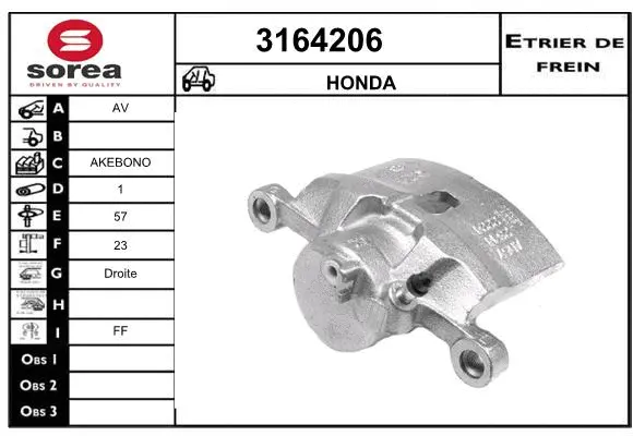 Brake Caliper (3164206)