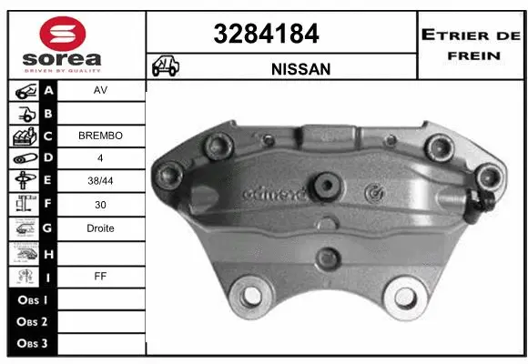 Brake Caliper (3284184)