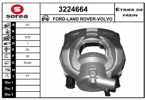 Brake Caliper (3224664)