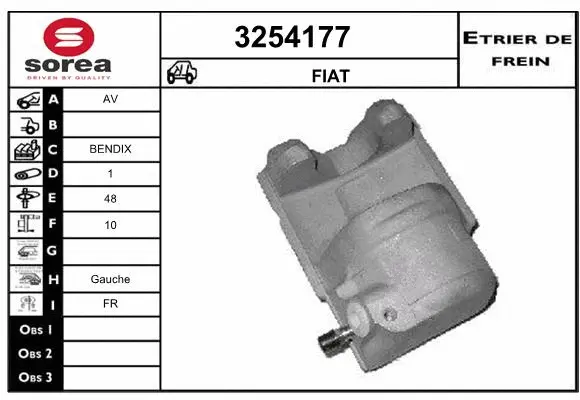 Brake Caliper (3254177)