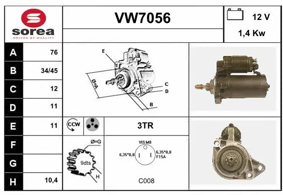 Starter (VW7056)