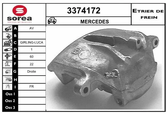 Brake Caliper (3374172)