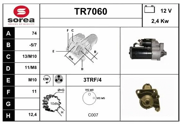 Starter (TR7060)