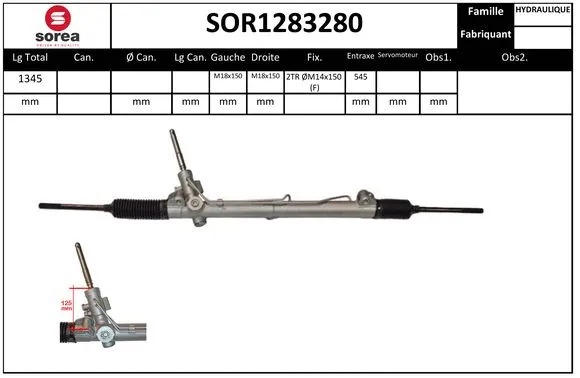 Steering Gear (SOR1283280)