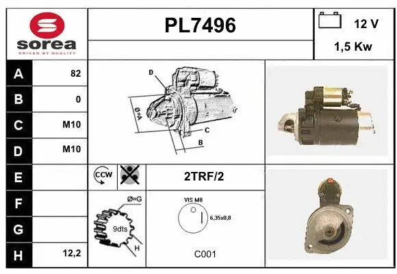 Starter (PL7496)
