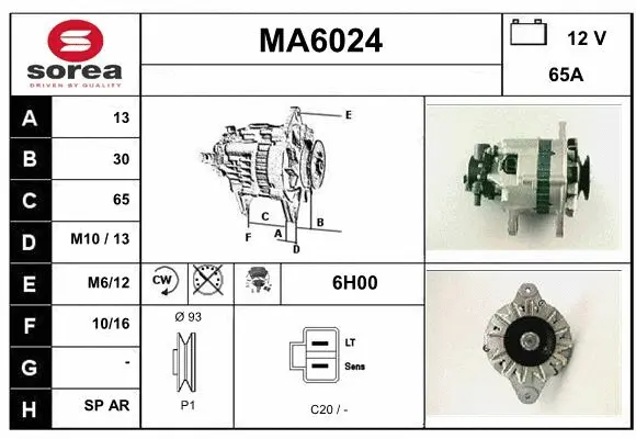 Alternator (MA6024)
