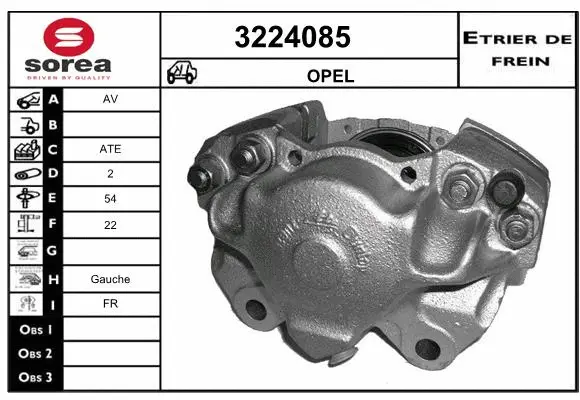 Brake Caliper (3224085)