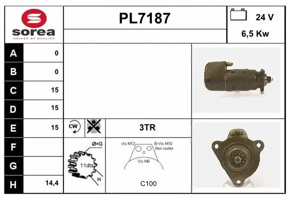 Starter (PL7187)
