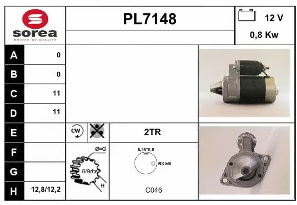 Starter (PL7148)