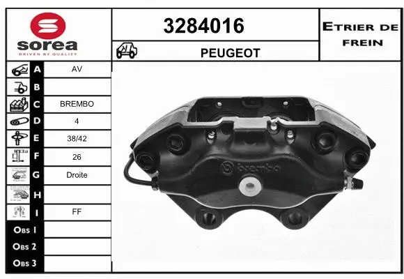 Brake Caliper (3284016)