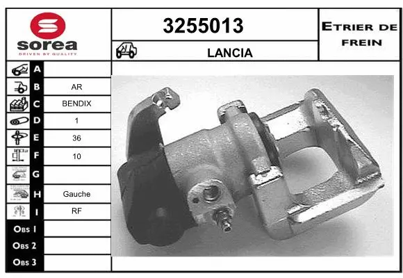 Brake Caliper (3255013)