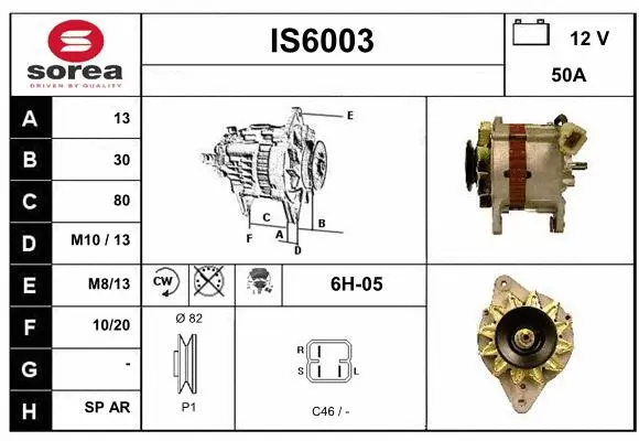 Alternator (IS6003)