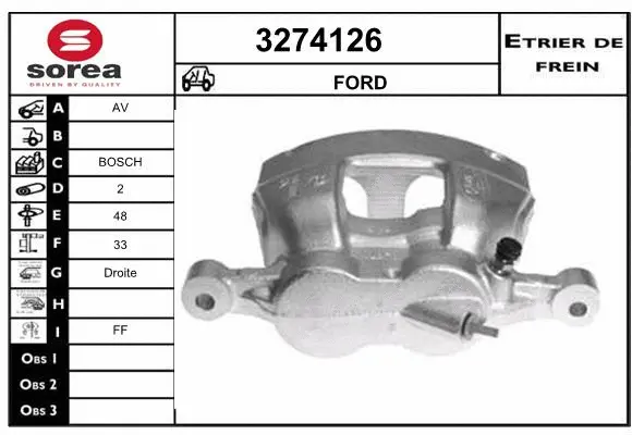 Brake Caliper (3274126)