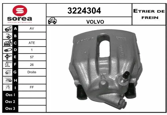 Brake Caliper (3224304)