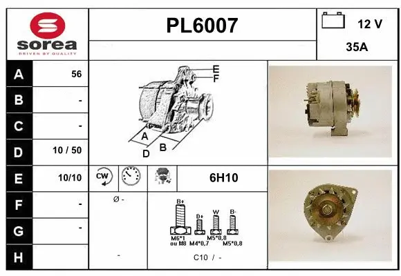 Alternator (PL6007)