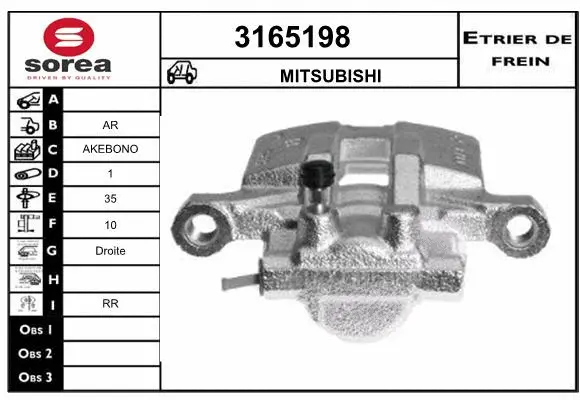 Brake Caliper (3165198)