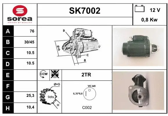Starter (SK7002)