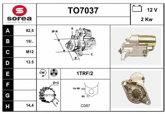 Starter (TO7037)