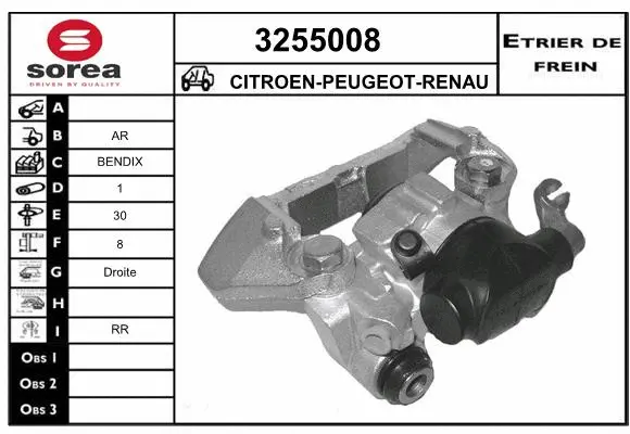 Brake Caliper (3255008)