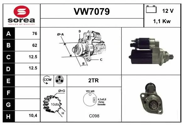 Starter (VW7079)