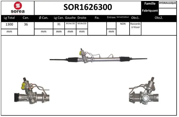 Steering Gear (SOR1626300)