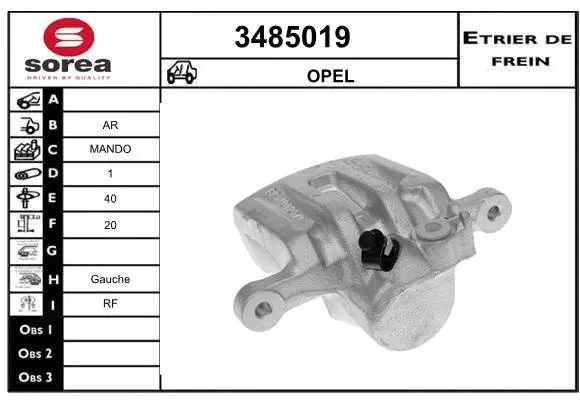Brake Caliper (3485019)