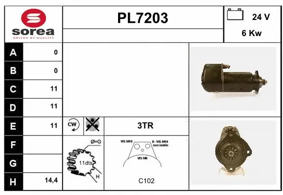 Starter (PL7203)