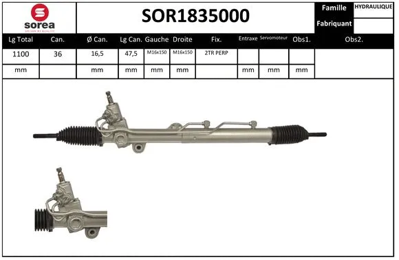 Steering Gear (SOR1835000)
