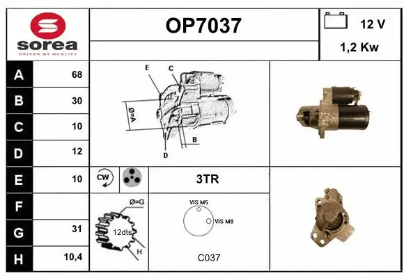 Starter (OP7037)