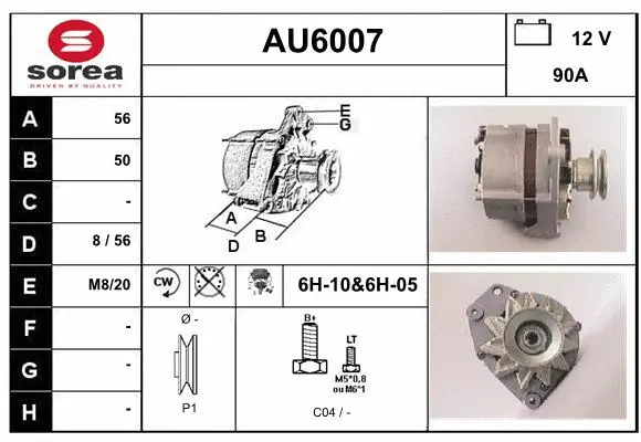 Alternator (AU6007)