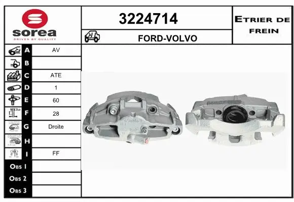 Brake Caliper (3224714)