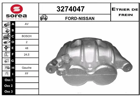 Brake Caliper (3274047)