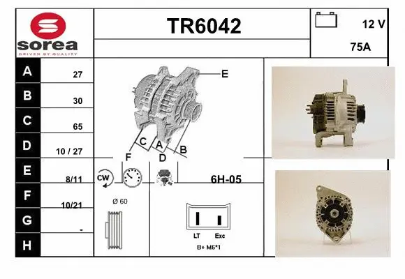 Alternator (TR6042)